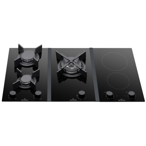 MONDIN VDJ903BNEV (VD301VEEL+VD302VNEC+VM29CHH) Μικτή Εστία 3 Εστίες Αερίου + 2 Κεραμικές MONDIN VDJ903BNEV (VD301VEEL+VD302VNEC+VM29CHH) Μικτή Εστία 3 Εστίες Αερίου + 2 Κεραμικές